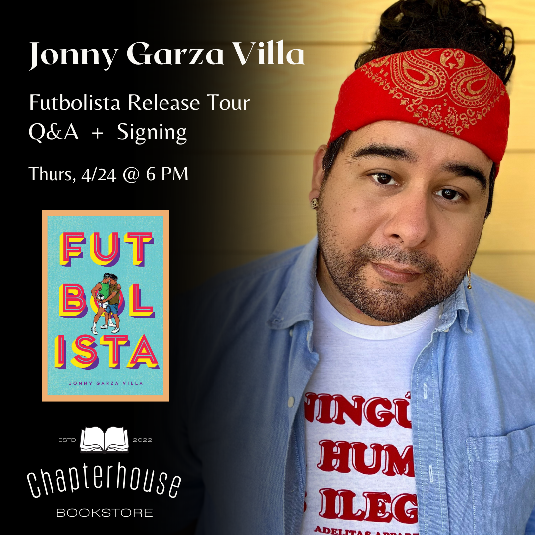 Futbolista Release Tour with Jonny Garza Villa, April 24 @ 6PM CT