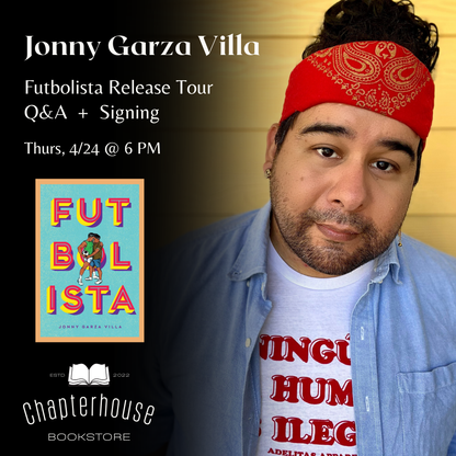 Futbolista Release Tour with Jonny Garza Villa, April 24 @ 6PM CT